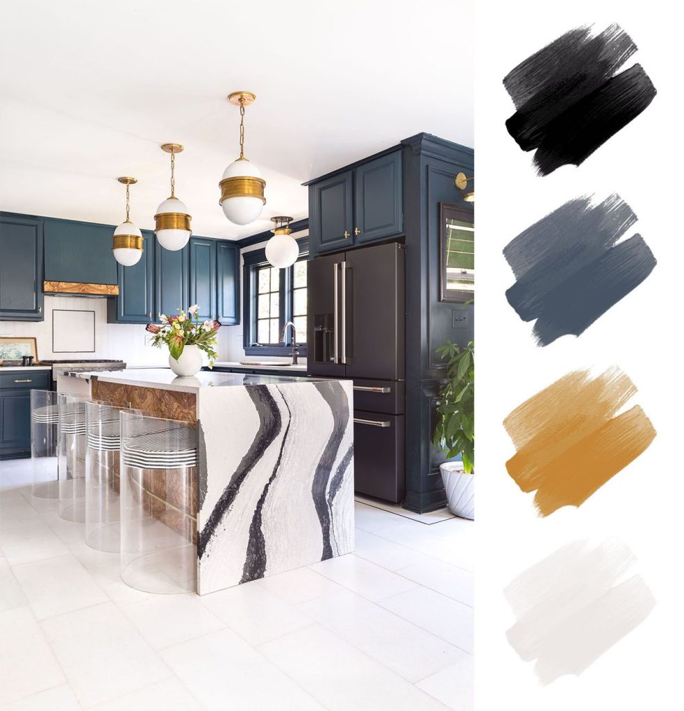 Pick the Trendy Color for kitchen interior
