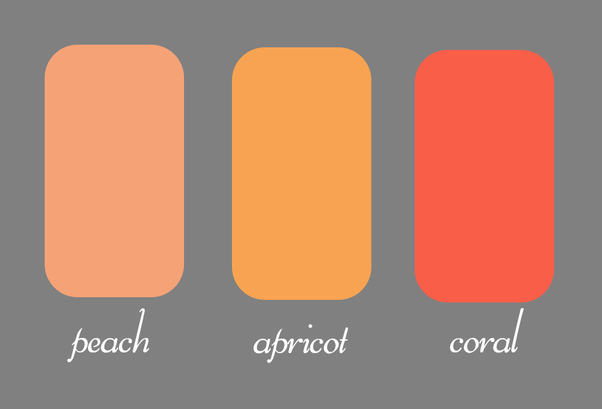 Choose the Color of the Year For Walls: Peach and Apricot.